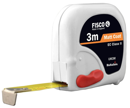 Fisco Flexómetro clase II de bolsillo con freno lateral UNI - MATIC II - Ferrotecnia
