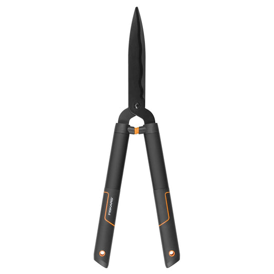 Fiskars 1001433 - Tijeras cortasetos SingleStep HS22 con cuchilla ondulada 58 cm