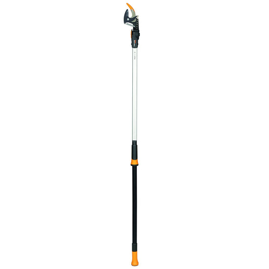 Fiskars 1023625 - Cortarramas de pertiga UPX82 PowerGearX 1,6 m, corte Ø 32 mm