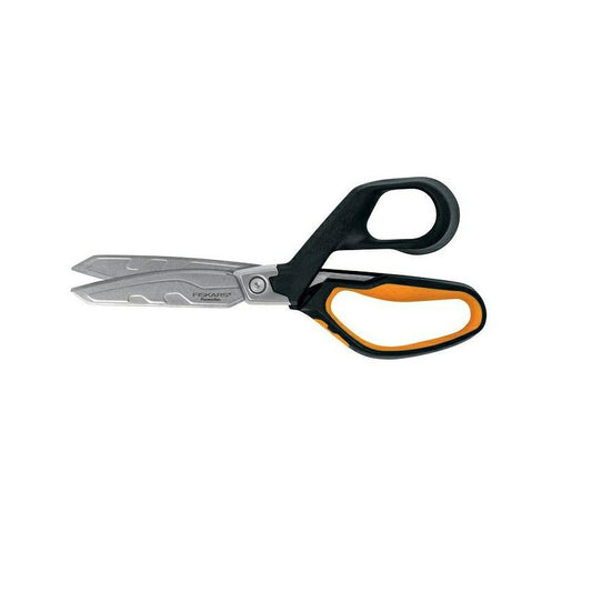 Fiskars 1027204 Tijeras de Uso Intensivo, Naranja/Negro