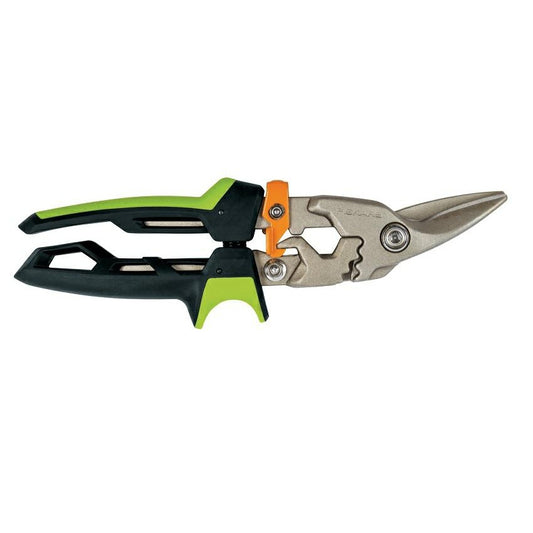 Fiskars 1027208 Tijera Cortachapa, Naranja/Negro/Verde