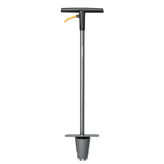 Fiskars 1057078 - Plantador de bulbos Ergo de mango largo 1 m
