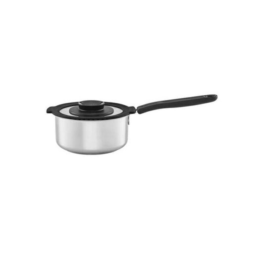 Fiskars Cacerola con tapa, 1,5 litros, Para todas las cocinas, Acero Inoxidable/Plástico, Functional Form, 1026576