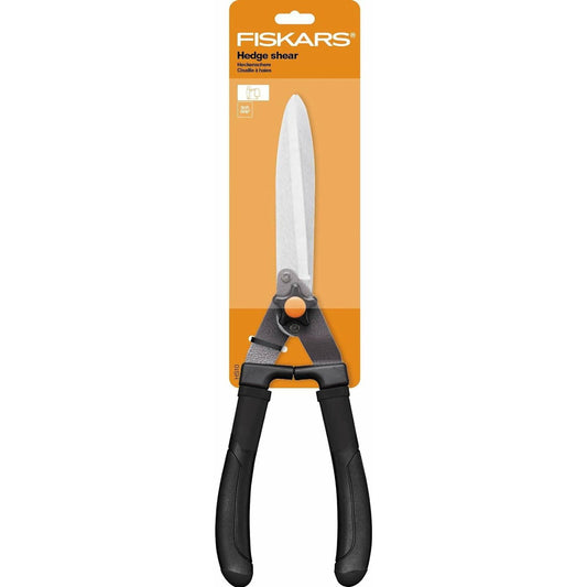 Fiskars Cortasetos SoftGrip, cuchillas de acero, 55 cm, negro mate, HS10