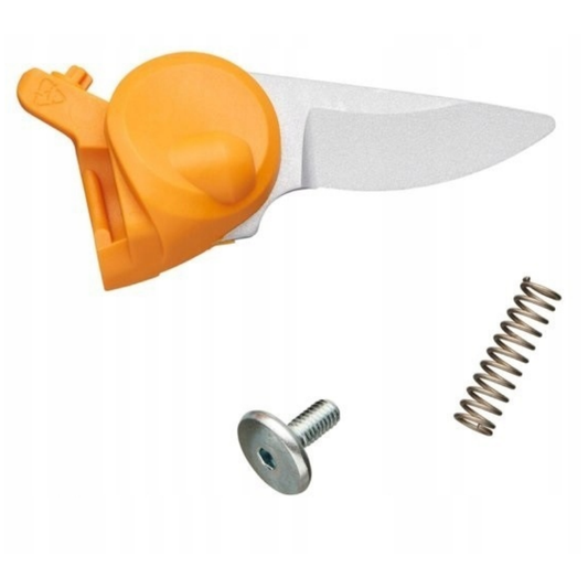 Fiskars Cuchilla de repuesto para tijeras de jardín Bypass de la serie M P921 (1057173), Incluye muelle y tornillo, Cuchilla de acero inoxidable, 1064260