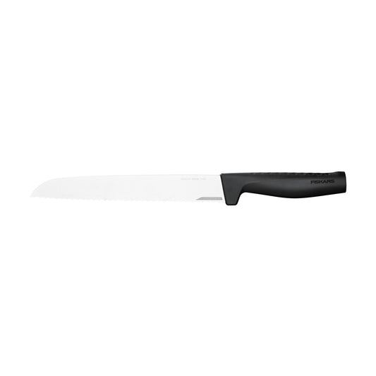 Fiskars Cuchillo para pan, Elegantes Design, Longitud total: 35,1 cm, Acero inoxidable/Plástico, Hard Edge, 1054945
