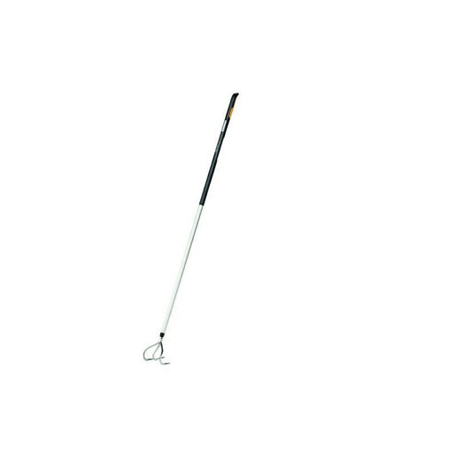 Fiskars Cultivador con 3 púas, Para preparación del lecho, Negro/Naranja, Acero inoxidable/Plástico/Aluminio, 1027040