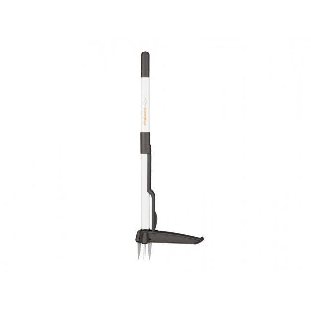 Fiskars Extractor de maleza, Longitud: 90 cm, Negro/Blanco, 1020127 - Ferrotecnia