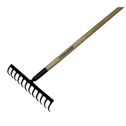 FISKARS FS135751 Estante de 12 Dientes con un Eje de Madera 1560mm (FSL12) Marca