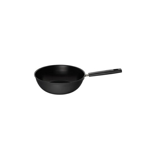 Fiskars Hard Face - Wok 28 cm, 4,5 L, aluminio