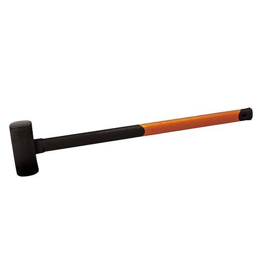Fiskars Maza 3kg L, Peso total: 3.9 kg, Acero al carbono (forjado), Negro/Naranja, 1001619