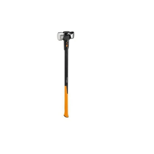 Fiskars Maza Rompedora IsoCore XL, Para trabajos de demolición y clavado de pilotes, 92 cm, 5,67 kg, Negro/Naranja, 1020164