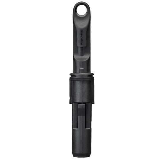 Fiskars OneClick Adaptador para QuikFit, Conector para Unir Mangos OneClick con Cabezales de Herramientas QuikFit, Amplia Compatibilidad, Negro y Naranja, 1080703 - Ferrotecnia