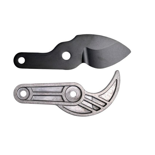 Fiskars Original Kit de cuchillas y pernos de repuesto para Fiskars PowerGear Tijeras de poda con yunque L77, Negro/Gris, 1026292