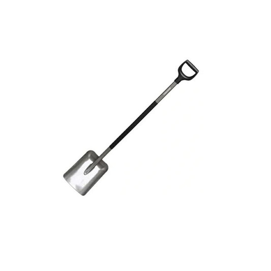 Fiskars Pala, Anchura: 23 cm, Longitud: 131,7 cm, SoftGrip, Acero al boro de calidad, Gris/Negro, Ergonomic, 1066712