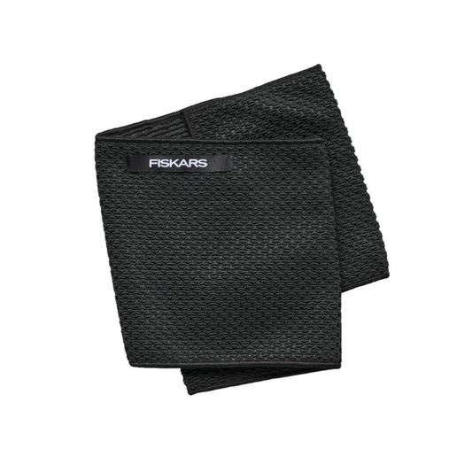 Fiskars Paño para Polvo de Plantas de Interior, Urban Plant Care, Para la limpieza suave de hojas y más, 18 x 55 cm, Poliéster/Poliamida, Negro, 1075318