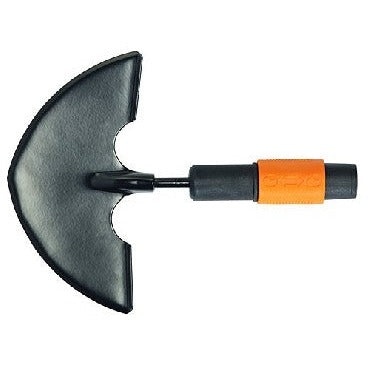 Fiskars Perfilador de Jardín, Cabezal de la Herramienta, Ancho: 35 cm, Acero al Boro, Negro/Naranja, QuikFit, 1000690