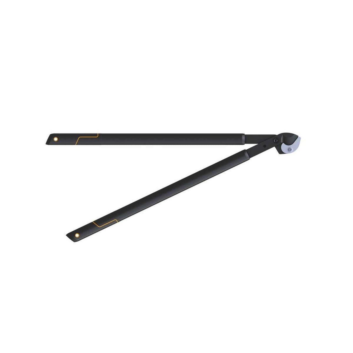 Fiskars Podadera de dos manos con yunque SingleStep (L) L39, Revestimiento antiadherente, Acero de precisión templado, Longitud: 82 cm, Negro, L39, 1001430 - Ferrotecnia