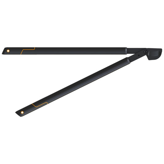 Fiskars Podadera de dos manos SingleStep (L) L38, Revestimiento antiadherente, Acero de precisión templado, Longitud: 82 cm, Negro, 1001426