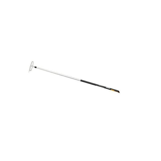 Fiskars Rastrillo para tierra con 13 púas, Negro/Naranja, Aluminio/Plástico, Xact, M, 1027039