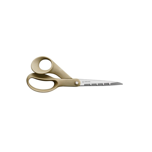 Fiskars ReNew Tijeras de podar, Longitud: 21 cm, Acero inoxidable/plástico reciclado, Fabricado con materiales 100% reciclables, 1062544