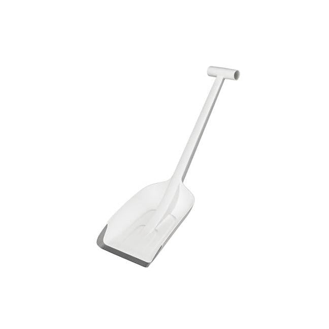 Fiskars SnowXpert Pala de nieve para el coche, Longitud: 63 cm, Material sintético reforzado con fibra de vidrio con bordes de aluminio, Blanco, 1019347 - Ferrotecnia