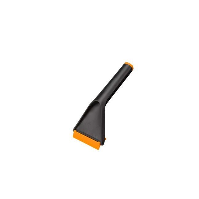 Fiskars Solid Raspador de hielo, Utilizable por ambas caras, Longitud: 21.5 cm, Material sintético, Negro/Naranja, 1019354 - Ferrotecnia
