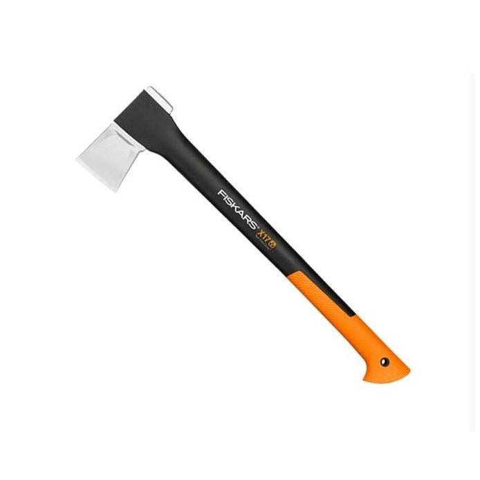 Fiskars Splitting Axe X17 M Hacha de jardín de acero plástico negro naranja 59cm - Ferrotecnia
