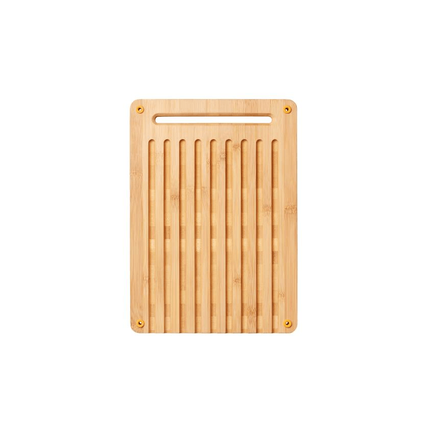 Fiskars Tabla de cortar de bambú, Functional Form, Con dos caras, Dimensiones: 35 x 25 x 1,5 cm, Bambú, 1059230 - Ferrotecnia