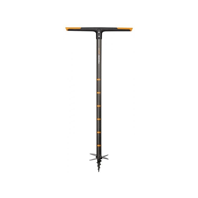 Fiskars Taladro manual, Agujeros de hasta 10 cm de diámetro, Negro/Naranja, QuikDrill, Talla: S, 1000636 - Ferrotecnia