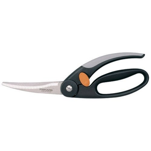 Fiskars Tijeras para aves, Longitud total: 25 cm, Acero de calidad/Plástico, Functional Form, 1003033 - Ferrotecnia