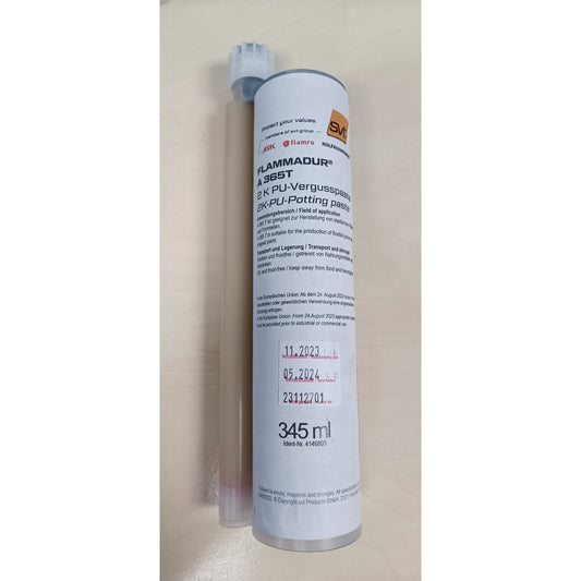 FLAMMADUR® A365T - Mastic ignifuge à 2 composants - Cartouche 345 ml