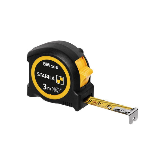 Stabila 195694 - Stabila BM100 Series 3 m tape measure. in cm. and inches