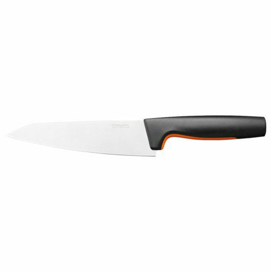 Fiskars Cuchillo de chef, Mediano, Functional Form, Longitud total: 29 cm, Acero inoxidable japonés/plástico, 1057535