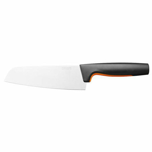 Fiskars Cuchillo de chef Santoku, Functional Form, Longitud total: 29 cm, Acero inoxidable japonés/plástico, 1057536