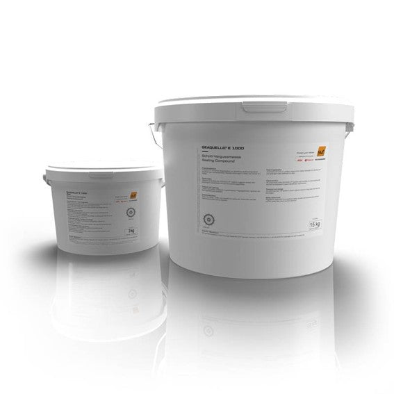 GEAQUELLO® E 1000 - Masilla de Sellado - Envase de 15 kg - Ferrotecnia