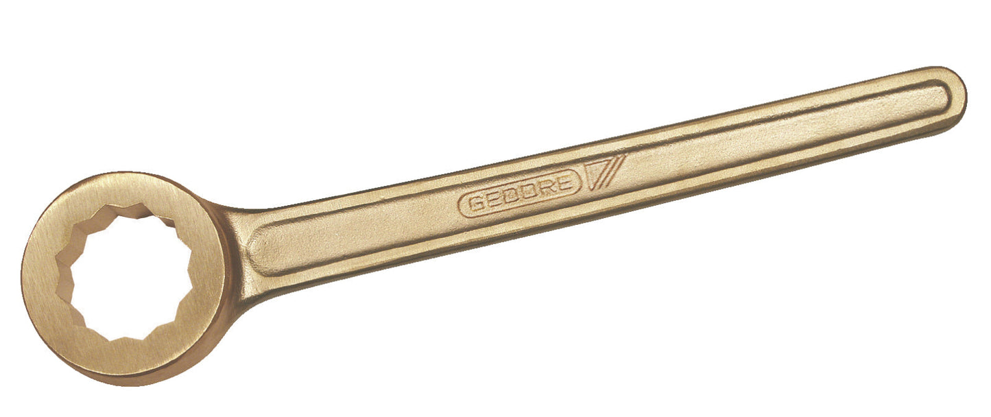 Poly wrench, 1 open end, straight, 1.13/16