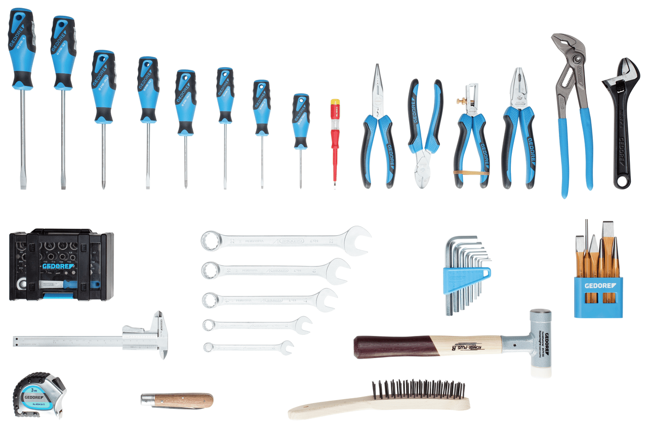 GEDORE 1041 - 001 - Maleta con surtido 74 pzas (3082121) - Ferrotecnia