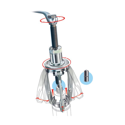 GEDORE 1.09/1 - Extractor TWIST+PULL 30x130mm (1748173) - Ferrotecnia