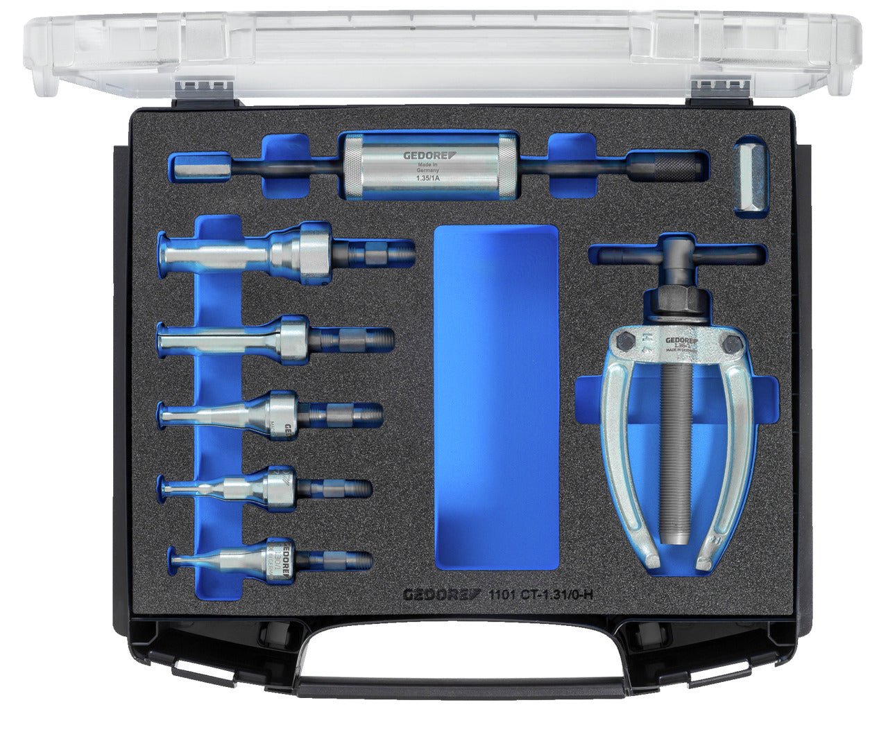 GEDORE 1101 - 1.31/0 - H - Surtido de extractores, en la L - BOXX 136 (3461734) - Ferrotecnia