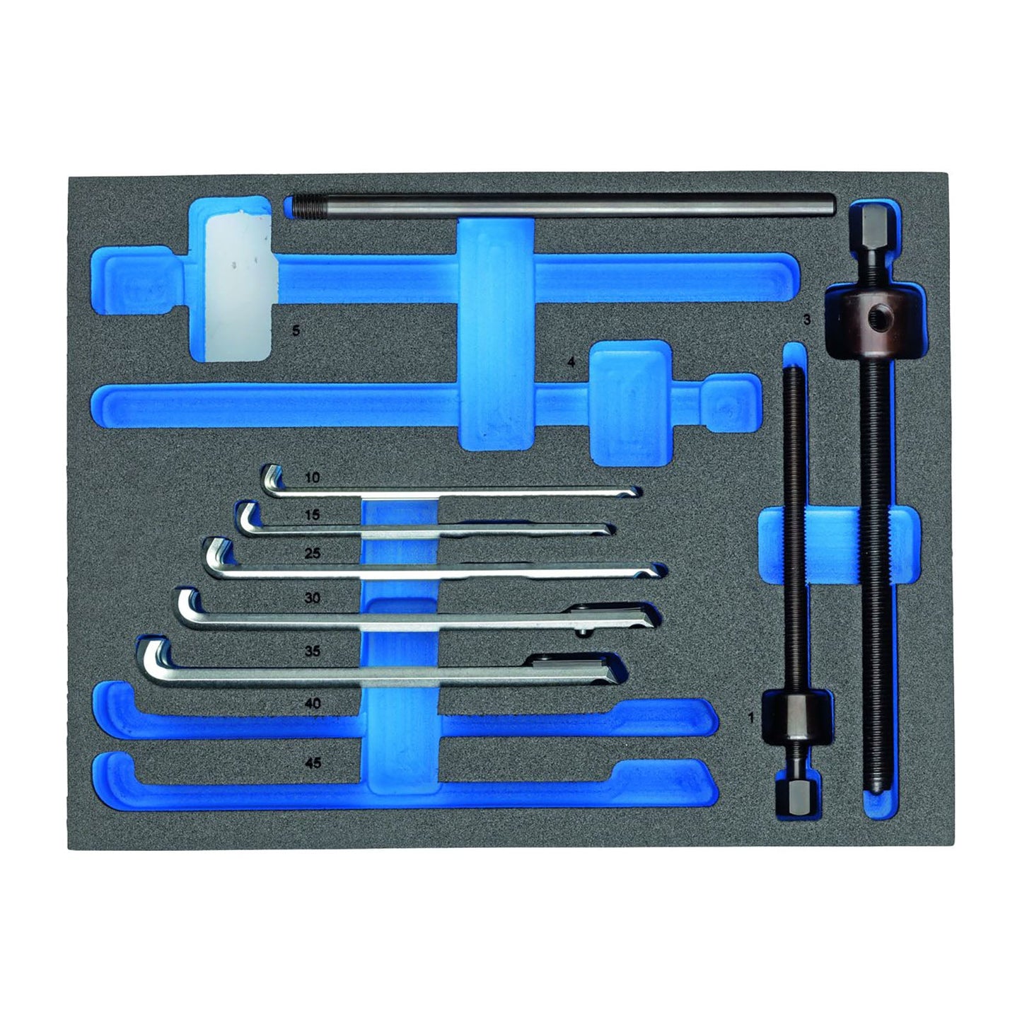 GEDORE 1101 CT - 1.29/1K - Juego de Extractor en módulo i - BOXX (2964414) - Ferrotecnia