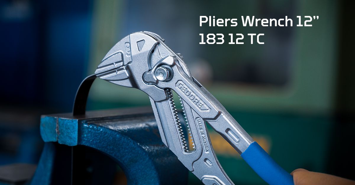 GEDORE 183 12 TC - Tenaza llave - Ferrotecnia