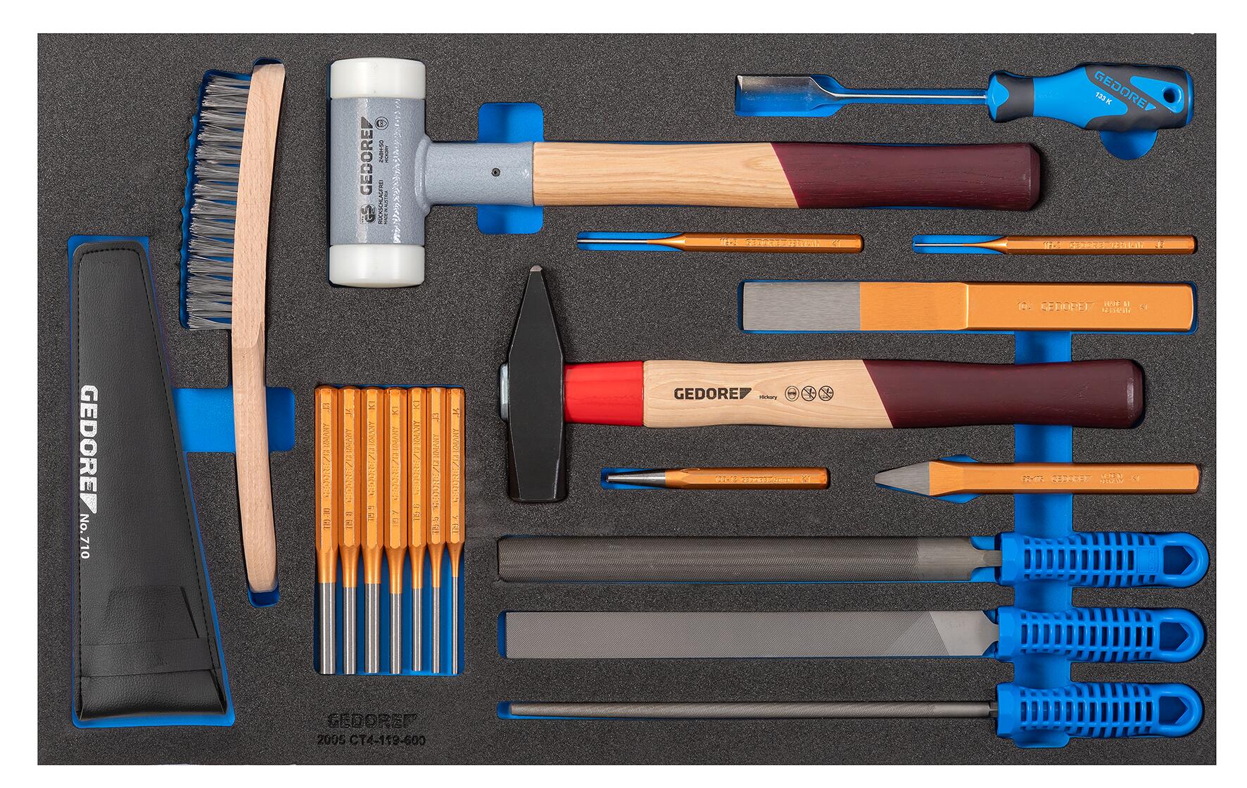 GEDORE 2005 CT4 - 119 - 600 - Comprobar módulo de herramientas con surtido - Ferrotecnia