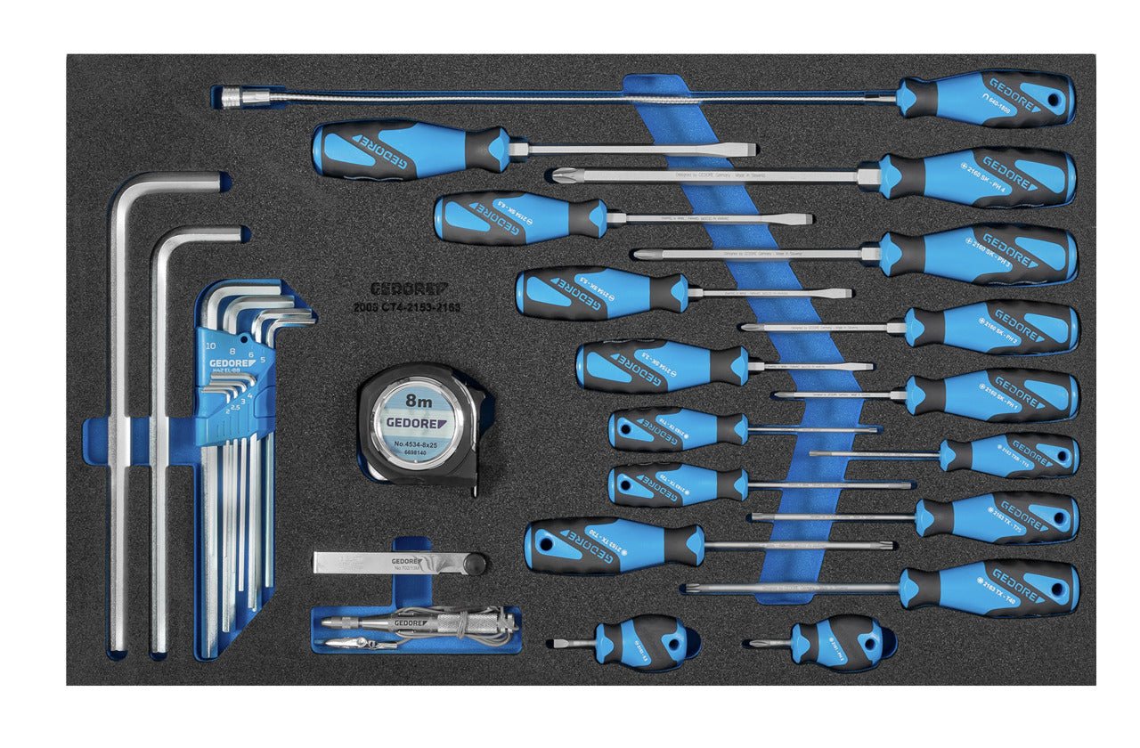 GEDORE 2005 CT4 - 2153 - 63 - Comprobar módulo de herramientas con surtido - Ferrotecnia