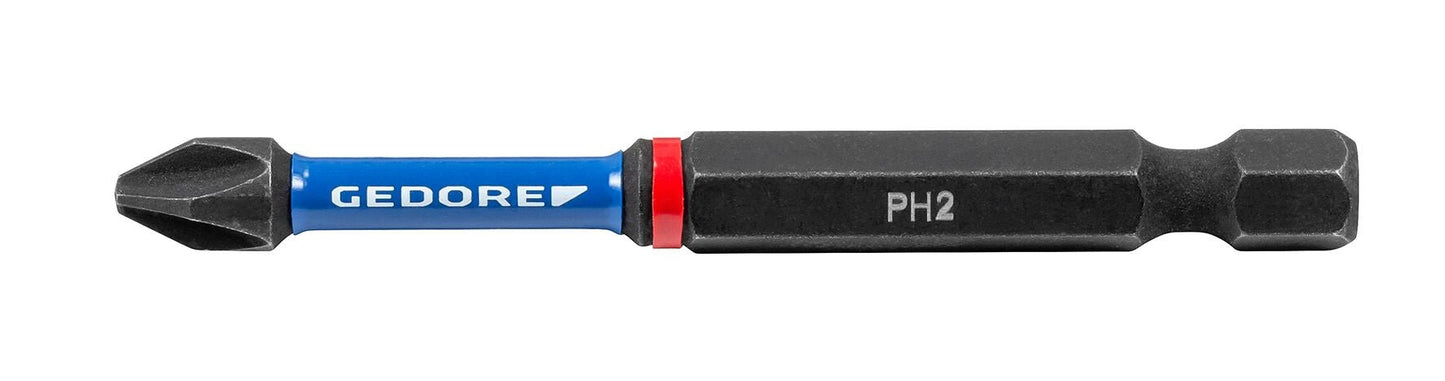 GEDORE 666 TR - Puntas de torsión de 1/4" en diversos perfiles y longitudes, 2 piezas - Ferrotecnia