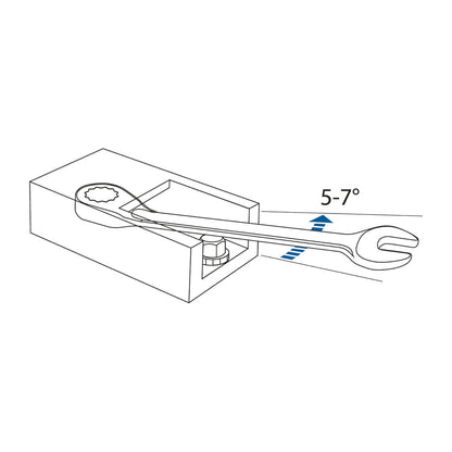 GEDORE 7 UR 14 - Llave combinada de carraca, 14mm (2297310) - Ferrotecnia