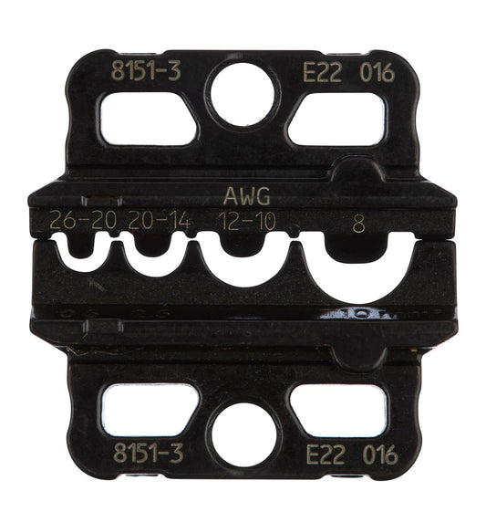 GEDORE 8151 - 3 - Juego de matrices de engarce f. unisol. Conector de engarce - Ferrotecnia
