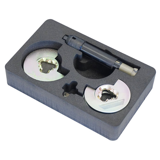 GEDORE Automotive KL - 0025 - 20 E - Compresor de muelle interior, corto, tamaño 1 + 2 - Ferrotecnia