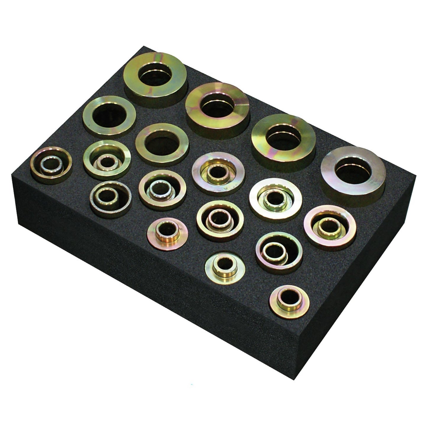 GEDORE Automotive KL - 0039 - 170 E - Juego de manguitos de presión/soporte, largos, Ø 30 - 90mm - Ferrotecnia