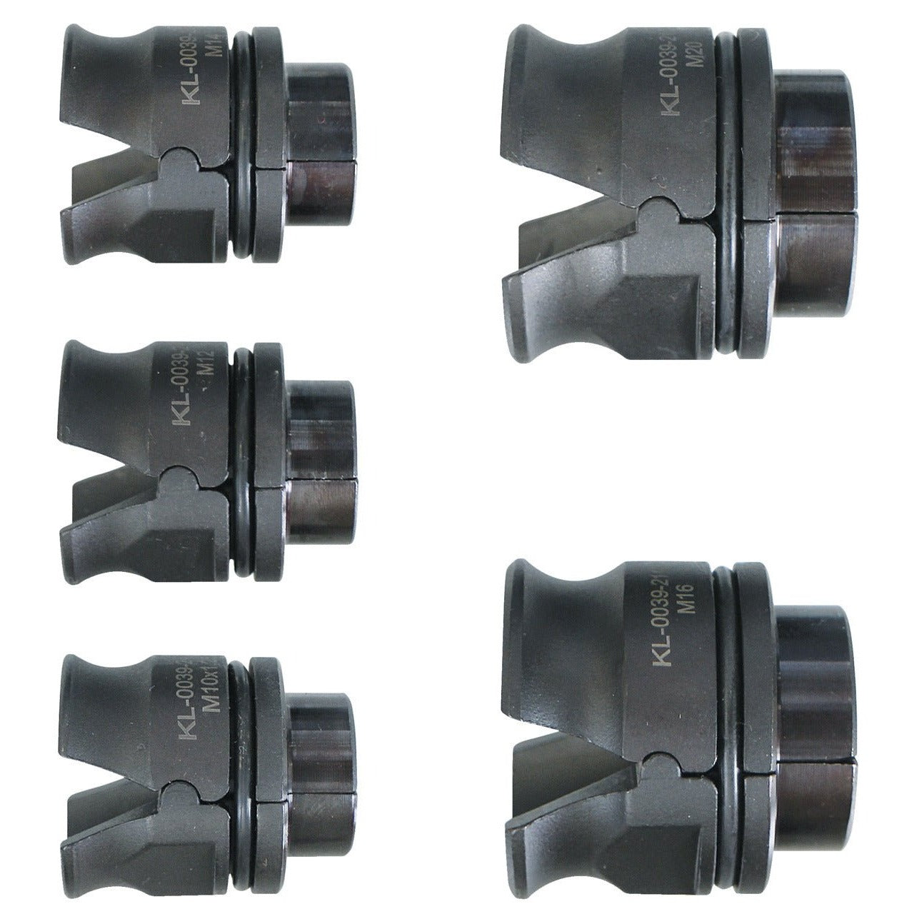 GEDORE Automotive KL-0039-23 - Quick Tightening Nut Set, 5 pcs.